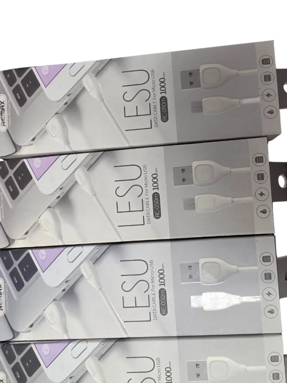 REMAX LESU 16 Pack USB A Micro USB Charging Data Cable 1M Lot